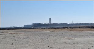 福島第二原発を遠望